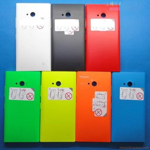 Brand new Back Cover Case for Nokia lumia 730 735 Battery Cover Housing Door Replacement for Nokia 730 735 with side button