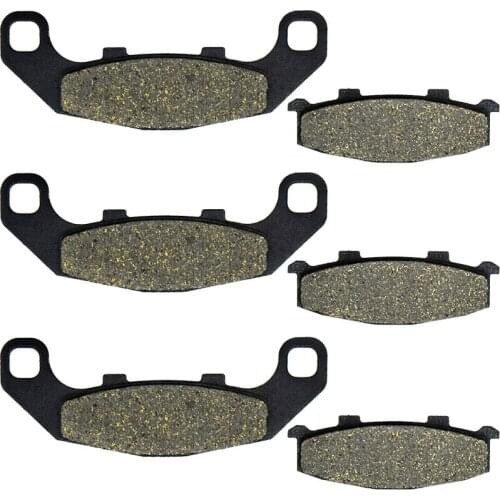 For Kawasaki ZXR 250 ZX 250 A1/A2 ZXR250 ZXR250R ZX250 B1/B2 1989-1990 KR-1 KR250 B2 1989 Motorcycle Brake Pads Front Rear