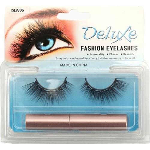 High Quality Waterproof Faux Mink Magnetic Eyelashes Eyeliner Wholesale Vendor Private Label