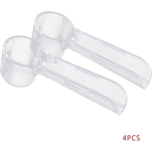 4PCS/Set Travel Electric Toothbrush Head Protective Cover Case Cap Tooth Brush Heads Home Camping for Adult Toothbrush Head Cap
