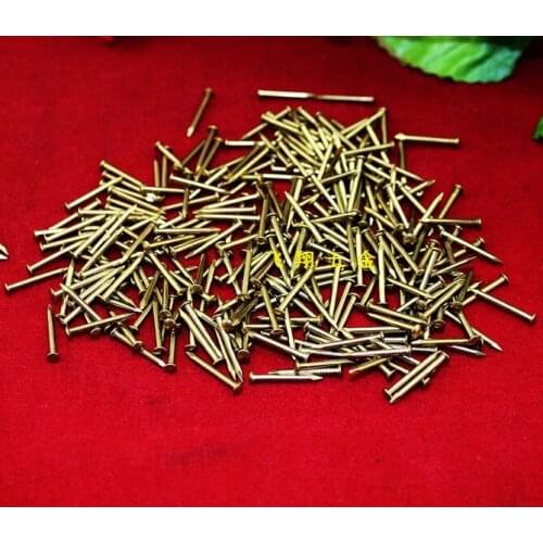 10MM*1.0 thick brass nail nails fixed copper nail for furniture jewelry box accessories