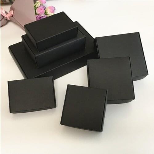 70Pcs Small Handmade Soap Candy Box Jewelry White Packing Gift Boxes Wedding Birthday Party Gifts Packaging Favor