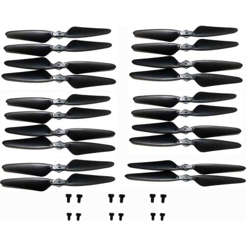 KF101 pro GPS Drone 5G Wifi RC Foldable Quadcopter Propeller Blades Spare Parts Brushless Motor Maple Leaf 20pcs