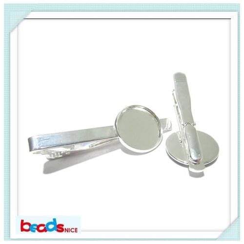 Beadsnice ID23043 fashion hot simple men necktie brass clamp Jewelry decor tie clip brand designer 14mm tie clips for men