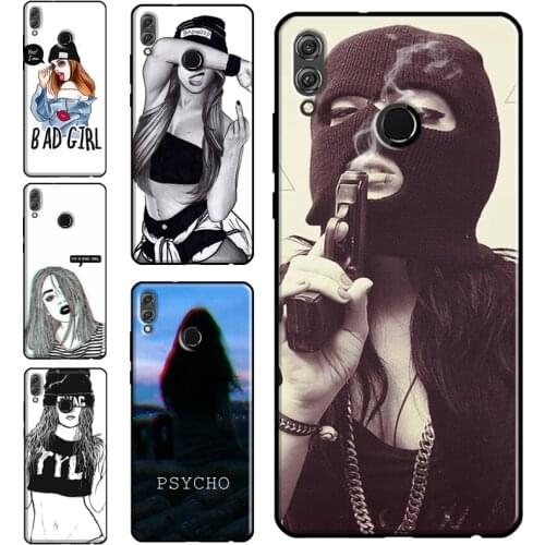 Bad Girl Case For Huawei Honor 20 Pro 4C 6C 7A 7S 7C 8A 8X 8S 9A 9X 9S 10X 10 Lite 10i Back Cover