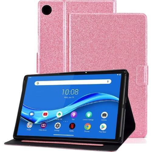 Tablet Case for Lenovo Tab M10 TB-X505X TB-X505L TB-X505F TB-X605F TB-X605L soft TPU back Cover folio stand magnetic case