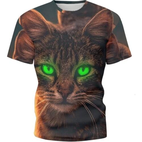 New Harajuku Mens Short Sleeve T-shirt 3D Printing Sportswear Loose Mens Colorful Adult and Childrens Tops