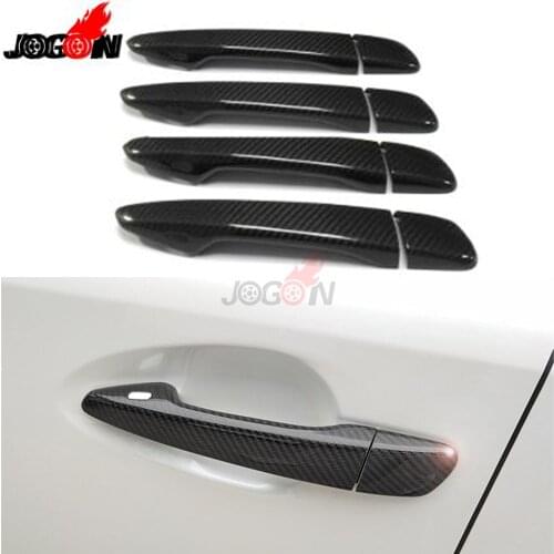 Carbon Fiber Door Handle Cover Trim Molding For Lexus CT200h ES ES200 ES250 ES300 ES350 IS IS200 IS250 IS300 IS3530 GS 2012-2022