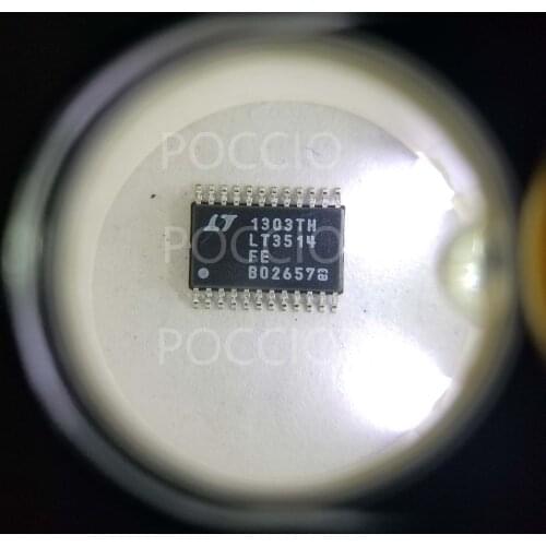 LT3514EFE LT3514IFE LT3514 - Triple Step-Down Switching Regulator with 100% Duty Cycle Operation