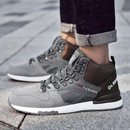 Men Sneakers Brand Outdoor Running Shoes Breathable Bounce Sports Trainers Male Jogging Walking Athletic Shoes 38-45