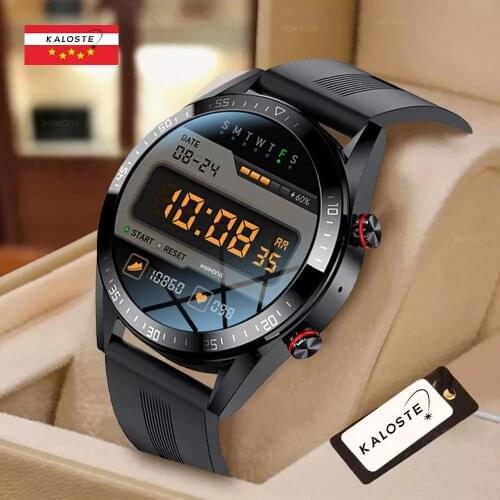 2021 Weather Display Screen Smart Watch Display The Time Bluetooth Call Local Music Smartwatches For Mens Android TWS Earphones