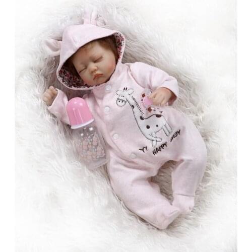 NPK Doll newborn twins boy girl bebe reborn soft silicone baby doll toys 40cm playmate reborn babies doll