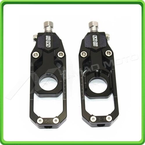 Motorcycle Chain Tensioner Adjuster fit for APRILIA RSV4 2009 2010 2011 2012 2013 2014 Black
