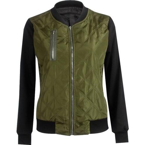 New Jacket Coat 2018 Fashion Autumn Basic Jackets Casaco Feminino Baseball Bomber Jacket Women Spring Cothing Coats For Women