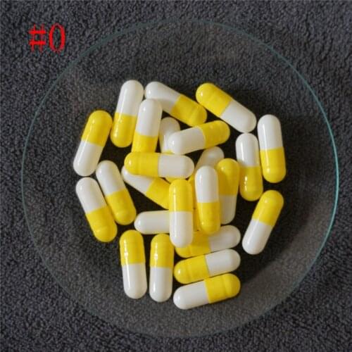 0# 1000pcs 0 Size Empty High Quality Hard Gelatin Capsules, DIY Cosmetic Hollow Gelatin Capsules ,Joined or Separated Capsules