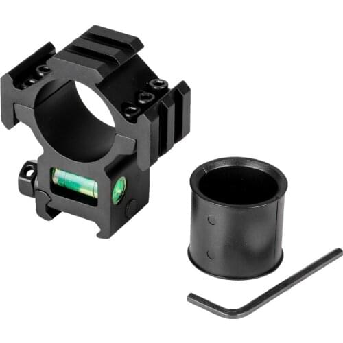 Outdoor Tactical Hunting Accessories 30mm Ring 20mm Picatinny Rifle AR Gun Bracket Base Scope Spirit Level Bubble Rail Mount