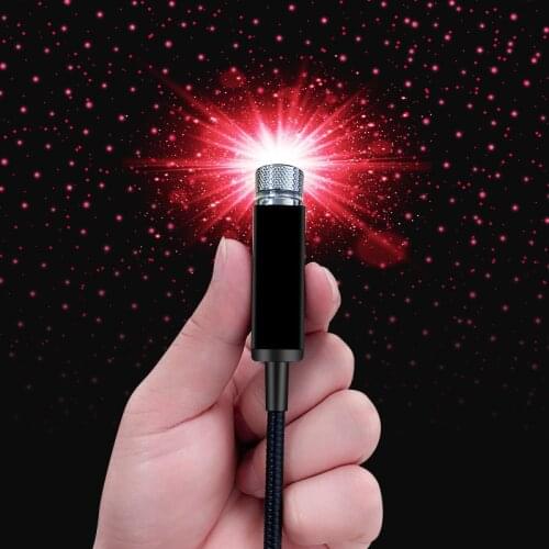 USB Star Lights,Romantic Car USB Night Light,Portable Atmosphere Decorations Lamp for Bedroom,Car, Party, Walls,Ceiling and More