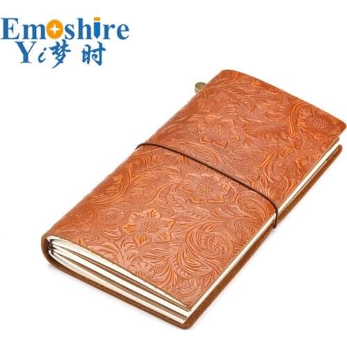 Handmade Vintage Leather Diary Notebook Rind Binder Sketchbook For Travel Journal Business Office School Supplies Notebook N152