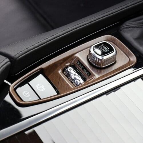 1pc Electronic Handbrake Decoration Cover for Volvo S90 XC90 V90 XC60 S60 V60 Hand Brake Ignition Switch Interior Decorative