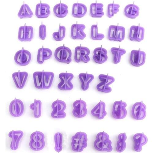 Facemile 26PCS Letters Alphabet Cake Cookie Biscuit Cutter Sugarcraft Fondant Baking Mold 53018