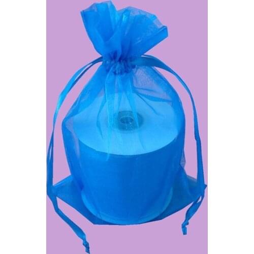 Free Shipping 500pcs/lot Turquoise Organza Bags 7x9cm,Christmas Wedding Gift Bags Jewelry Bags Gift packing Pouches