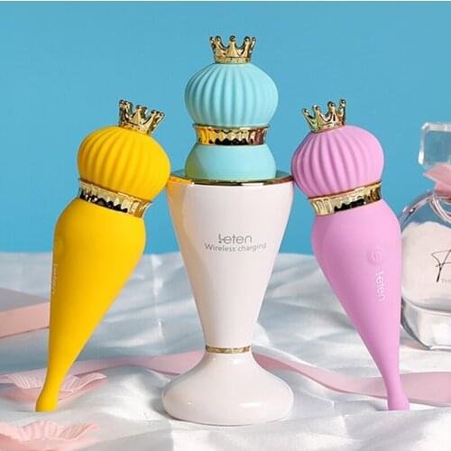 Wireless Charging Leten Vibrator Female G-Spot Orgasm High Frequency Masturbator Sex Toys For Women Nipple Clitoris Stimulator