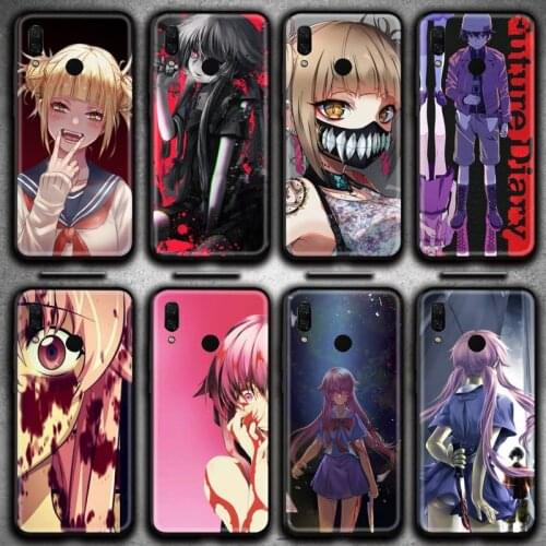 Bloody Anime Future Diary Phone Case Huawei Y6P Y8S Y8P Y5II Y5 Y6 2019 P Smart Prime Pro