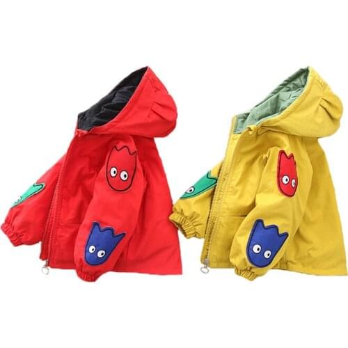 Spring Autumn Baby Boys Coat Toddler Cute Jacket For Kids Children Sport Windbreaker Outerwear 2021 New Style Sweatshirt