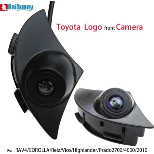 HaiSunny Car Front View Camera For Toyota COROLLA/RAV4/Reiz/Vios/Highlander/Prado2700/4000/2010 Night Vison