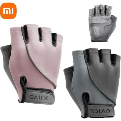 New XQIAO Fitness Lightweight Gloves Gym Breathable Dry Non-slip Sports Exercise Weightlifting Training Gloves