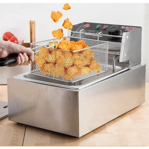 Hot Sales Electric Fryer Deep Flyer With Oil Easy Cook Home Air Fryer Smokeless Appliances Kitchen Cooking French Fries Chicken