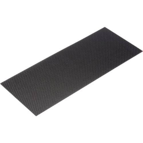 100Mm X 250Mm Carbon Fiber Sheet Laminate Plate Panel 3K Twill Matte Finish Pure Carbon Fiber Board