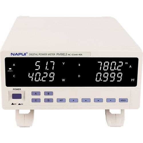 NAPUI PM9813 Wholesale Multi-functional Voltage AC Testing Digital Power Meter Analyzer