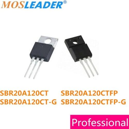Mosleader 50pcs TO220 SBR20A120CT SBR20A120CT-G TO220F SBR20A120CTFP SBR20A120CTFP-G SBR20A120