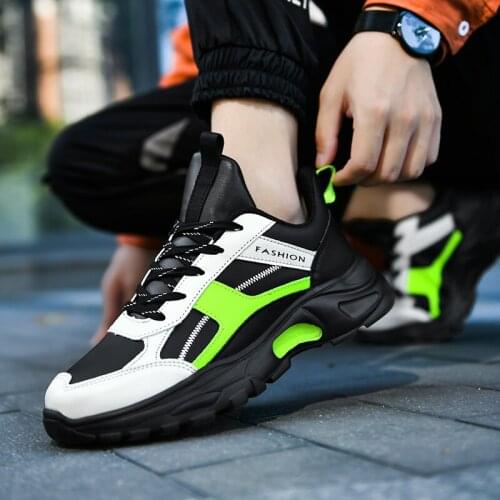 Mens Casual Shoes High Quality New Lace-up Big Size 47 Trend Men Fashion Sneakers Outdoor Hard-wearing Shoes Z apatos de hombre