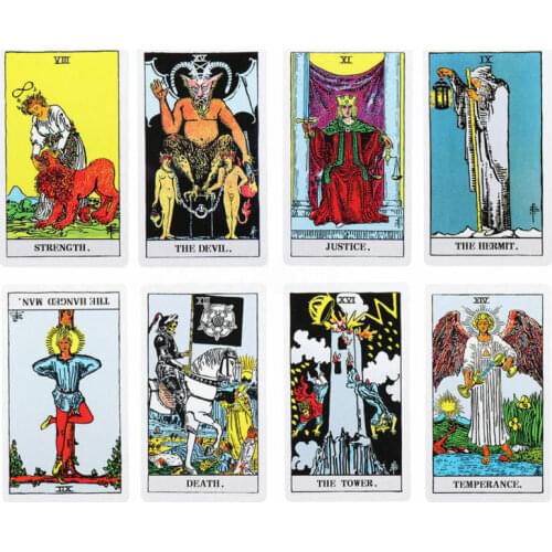 The Most popular Tarot Deck 78 Cards Set