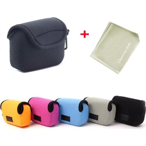 Neoprene Camera case bag Pouch for Canon SX700HS SX280 SX260 SX240 N100 G7X G7XII SX710 SX720 SX730 protective cover ultra light