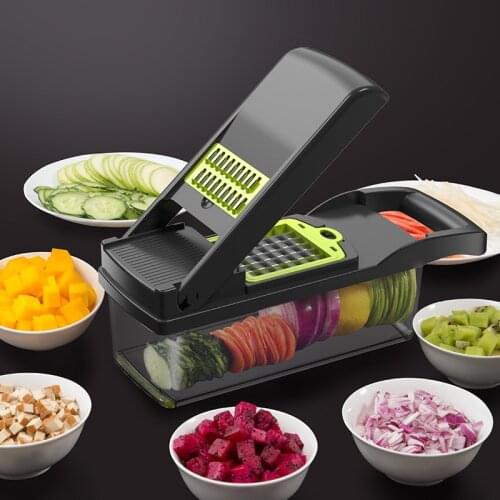 New Vegetable Cutter Kitchen Accessories Mandoline Slicer Fruit Cutter Potato Peeler Carrot Cheese Grater Vegetable Slicer