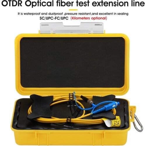 SC/UPC-FC/UPC OTDR Dead Zone Eliminator,Fiber Rings ,Fiber Optic OTDR Launch Cable Box 500m 1km 2km SM 1310/1550nm