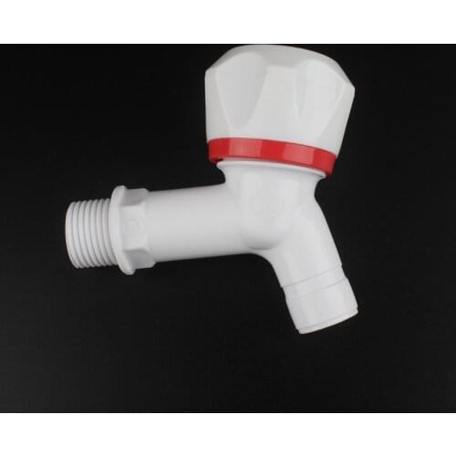 1pc G1/2'' Male Thread Plastic Faucet Basin Tap Single Lever Faucets Garden Irrigation Valve Sanner