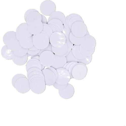 100PCS Waterproof 125Khz Mini 25mm EM4100 TK4100 RFID Coin Tag