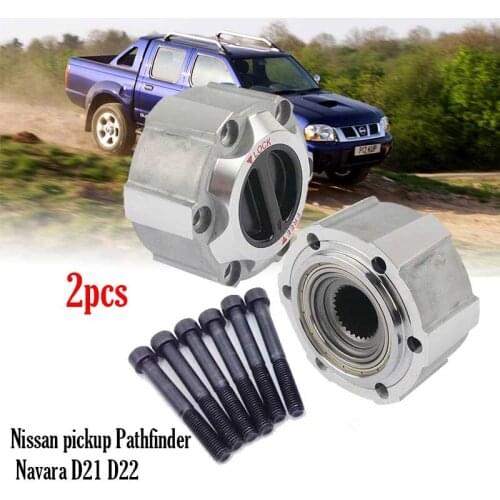 28splines B014 40250-2S610 402502S610 for Nissan Pickup Pathfinder Navara D21 D22 90 Manual free wheel locking hubs