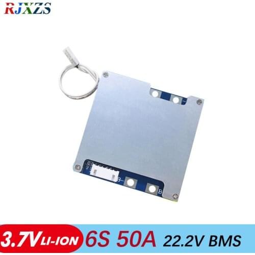 6S 50A bms new Li-ion 50A large high current BMS PCM with SAME port for electric bike electric car 50a bms