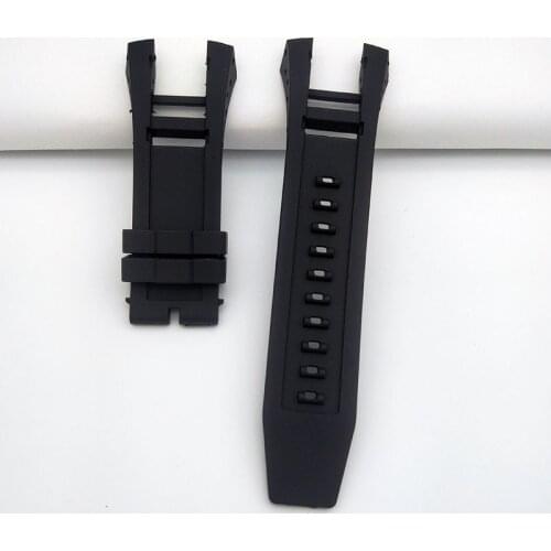 Watch Accessories for Invicta Strap Subaqua Noma IV Nomaa4, 32mm Lugs Smart Watchband Men’s Rubber Bracelet Black Silicone Belt