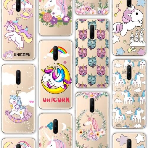 Ciciber Funda Case for Oneplus 9 7 8 7T 9R 6 6T Nord N10 N100 Pro Soft Silicone Case Luxury Unicorn Animal Vogue Coque Capa Cute