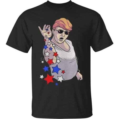 Trump T-Shirt Trump Bae Freedom Funny Trump Shirt Short Sleeve Brand New T Shirt Cotton Men Clothing Cartoon T Shirt