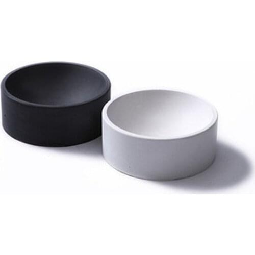 Round Storage Tray Concrete Silicone Mold Terrazzo Mold Round Tray Cement Clay Mold Jewelry Storage Tray Mould