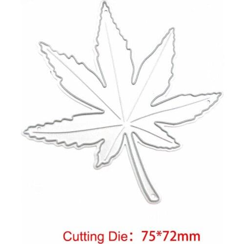 Craft metal cutting dies cut die mold Maple leaf decoration Scrapbook paper craft knife mould blade punch stencils dies