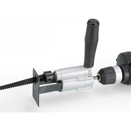 Multifunction Reciprocating Saw Adapter Set Change Electric Drill Into Reciprocating Saw Jig Saw Metal Cutter Drill Attachment