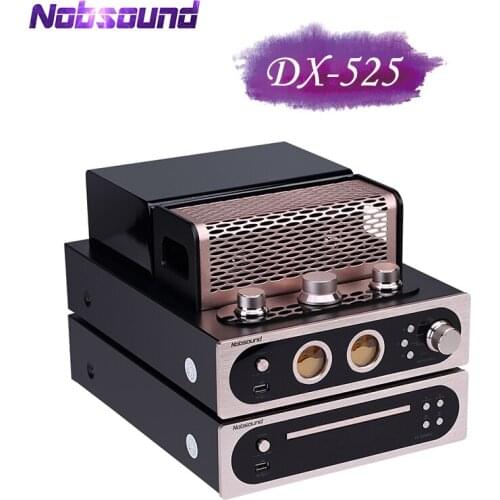 Nobsound TAP 525MKII Home Power Amplifier Bluetooth DVD Combination Vacuum Tube AMP HDMI USB Optical Coaxial CD Audio Player